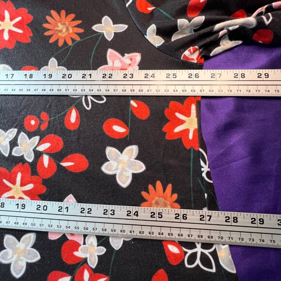 📌Cotton Blend Floral Long Tunic - Top Perfect Dressed with Leggings & Boots - Picture 10 of 13